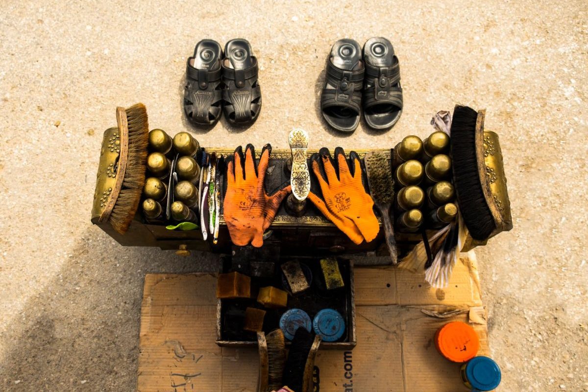Shoe care starter set